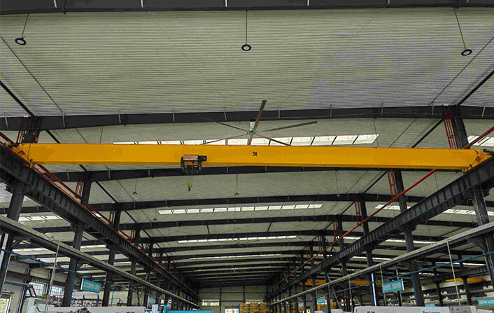 5ton overhead bridge crane