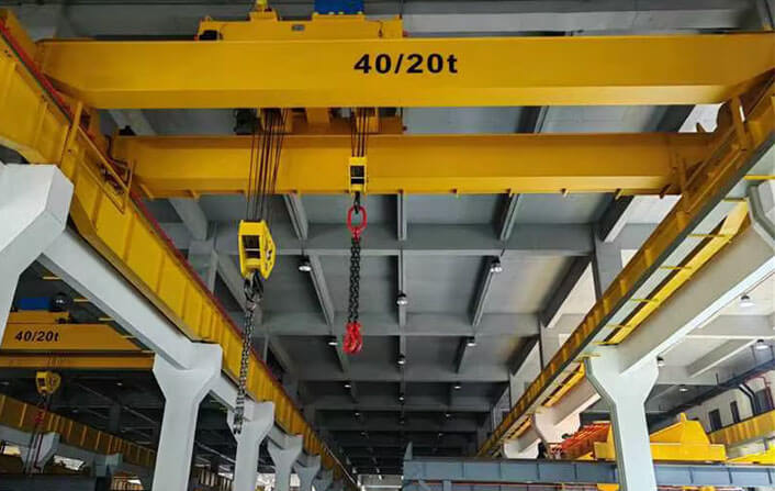 Double gantry crane customer case