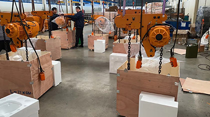 CATET Co., Ltd. Ships Custom 3-Ton Electric Hoist to New Client in Iraq, Marking Another Milestone in Global Expansion